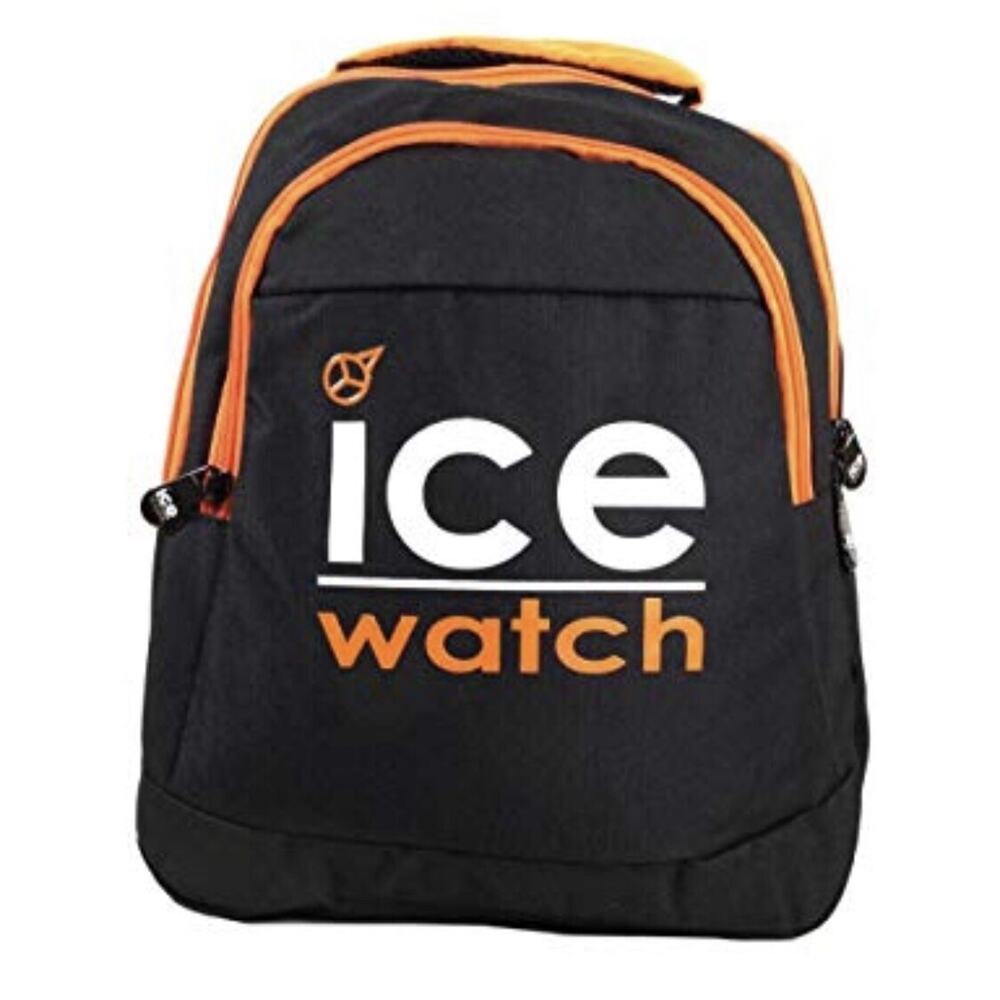 ICE Watch Black Lifestyle Backpack Mens Rucksack Bag New Fast Ship - Picture 5 of 8
